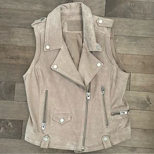 🌟 100% Leather Blank NYC Vest🌟